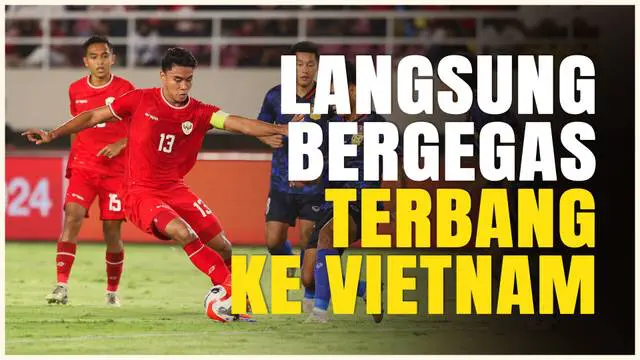 VIDEO: Usai Bermain Imbang Lawan Laos, Timnas Indonesia Langsung Bergegas Menuju Hanoi