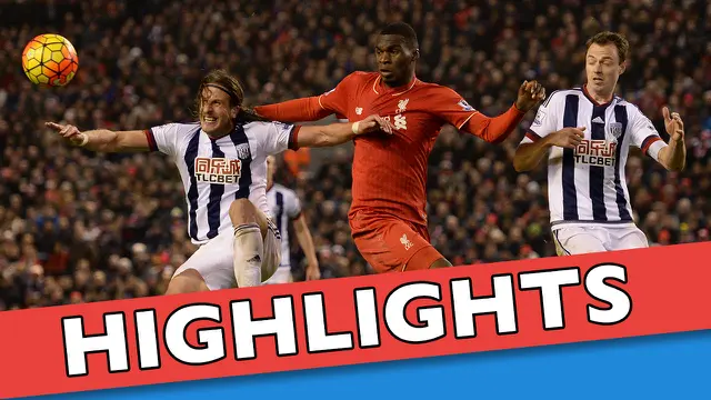 Video Highlights: Liverpool vs West Bromwich Albion 2-2
