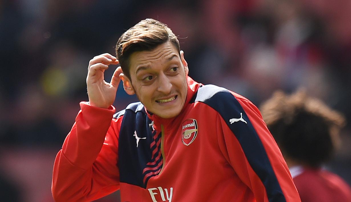 Mesut Ozil dari Arsenal menempati urutan ke-4 pada indeks performa terbaik Liga Inggris pada data yang dikeluarkan premierleague.com dengan total poin 692. (Action Images via Reuters/Tony O'Brien)