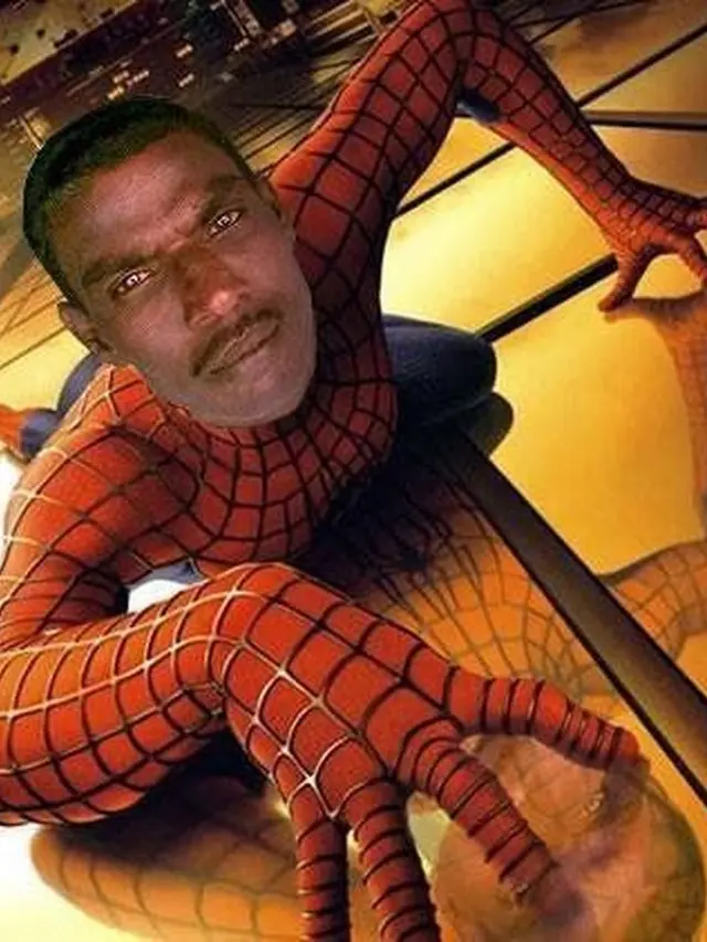 6 Editan Foto Gagal Orang India Ingin Jadi Superhero Ini Kocak