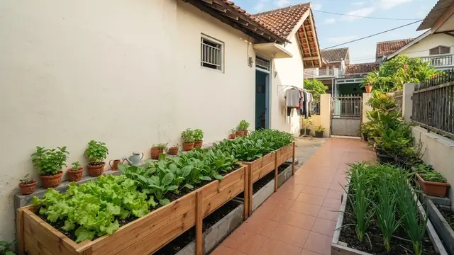 Ide Kebun Sayur untuk Rumah Type 36 dengan Lahan Terbatas