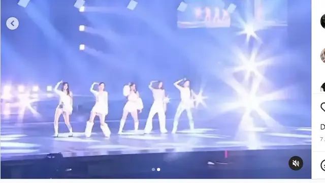 KARA comeback di panggung MAMA 2022 (Sumber Foto: Instagram ggs.stan)