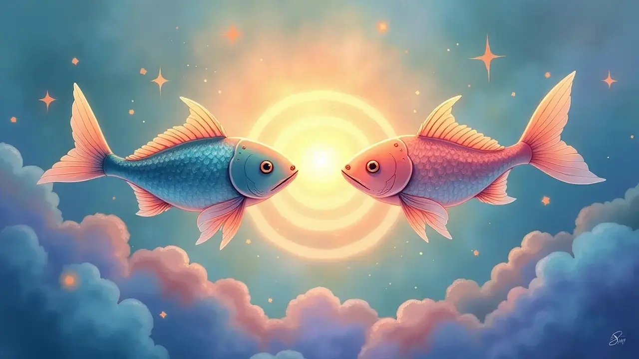 logo zodiak pisces