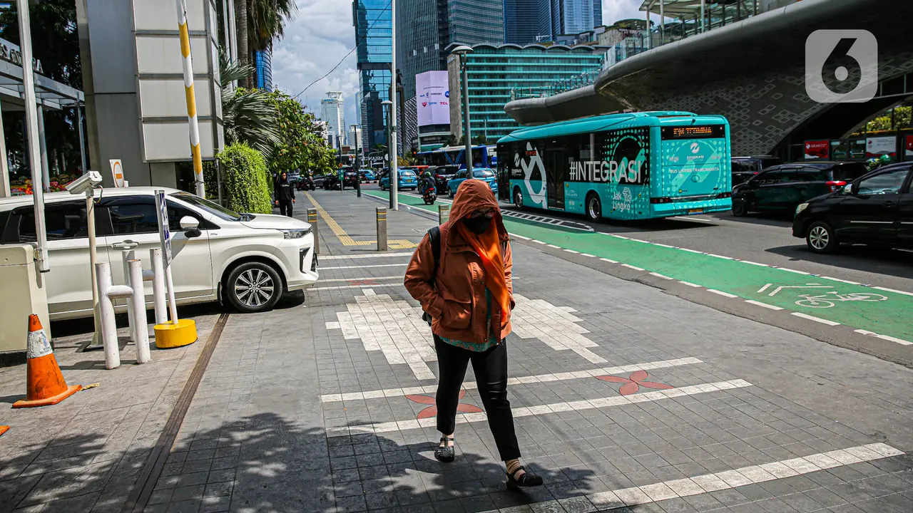 Cuaca Panas Melanda DKI Jakarta