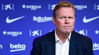 Hal itu sudah tertuang dalam klausul kontrak yang ditandangan Ronald Koeman ketika bergabung bersama Timnas Belanda. (AFP/Josep Lago)