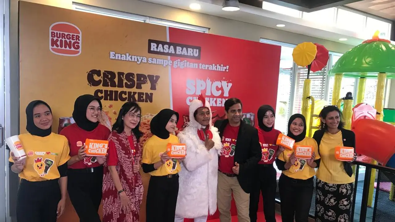 Chicken King Hadir di Burger King Indonesia