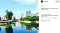 Riuh, Netizen Tanggapi Ahok tentang Sungai Indah Bagai Lukisan 