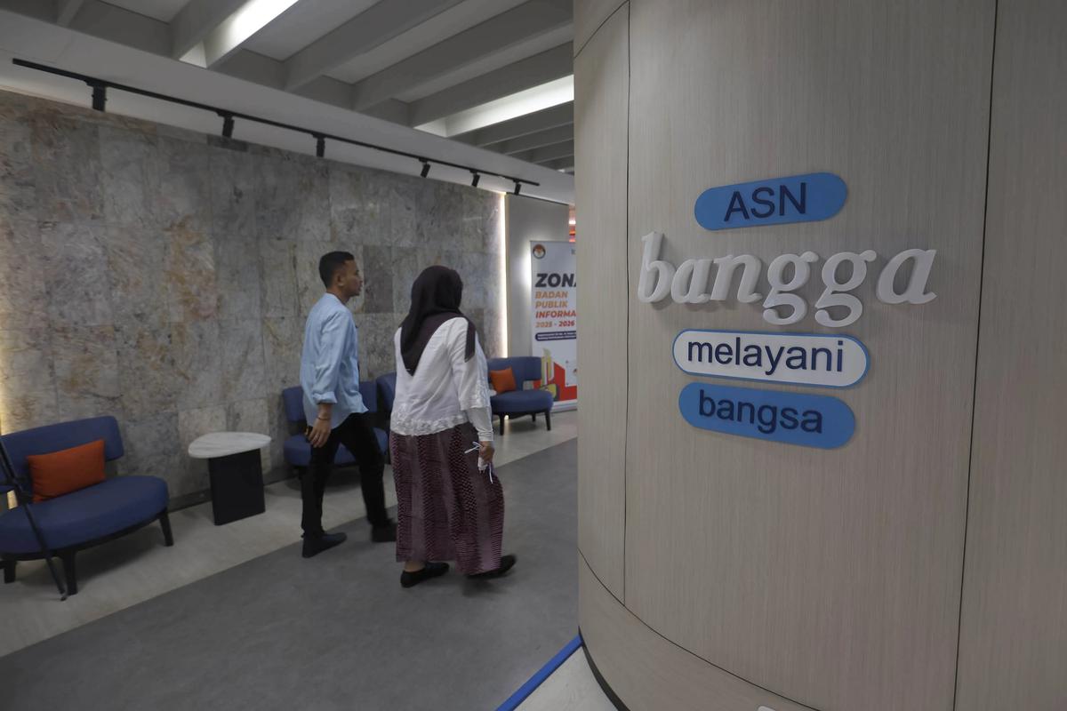 FOTO: Penerapan WFH Jumat di Balaikota Jakarta