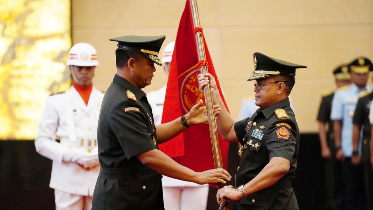Pimpin Sertijab Pati TNI, Wapang Harap Perkuat Organisasi dalam Hadapi Tantangan ke Depan