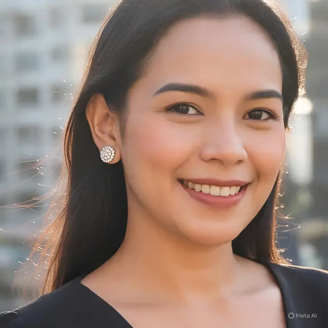 9. Anting Tindik Bentuk Titik