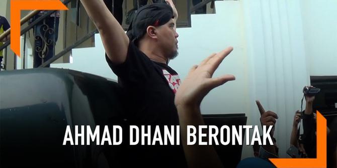 VIDEO: Detik-Detik Ahmad Dhani Bersitegang dengan Pengawal