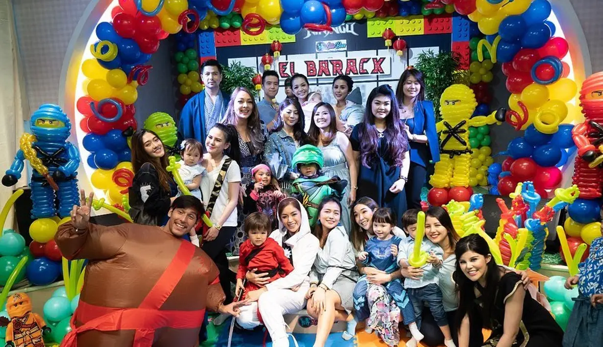 Ultah Anak Jessica Iskandar