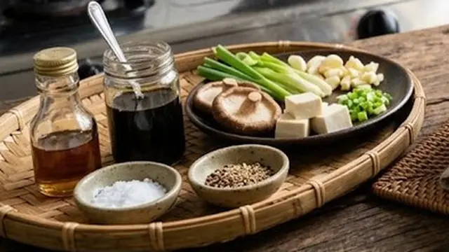 Resep Telur Kukus Tahu dan Jamur (AI Generated)
