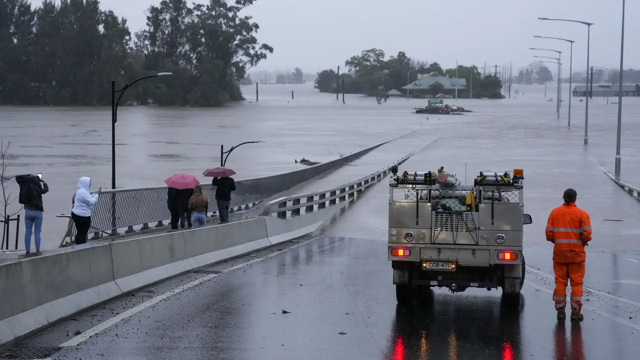 Penampakan Banjir yang Melanda Sydney