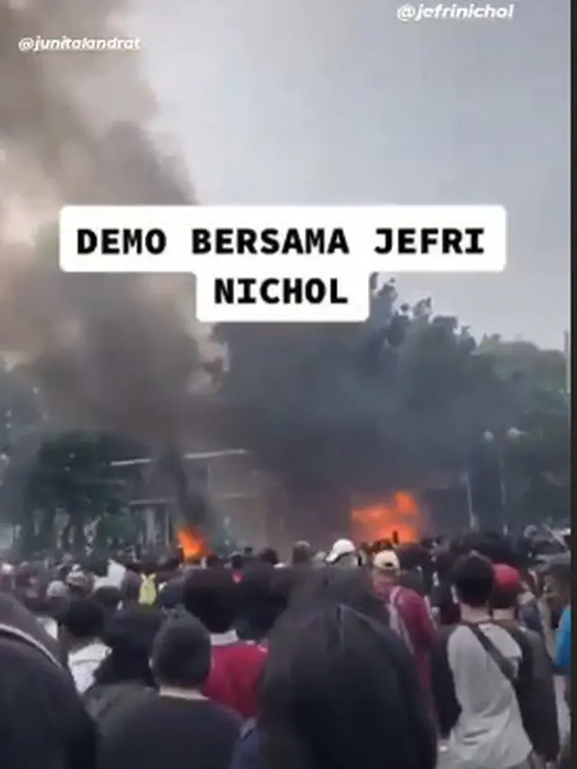 6 Momen Jefri Nichol Ikut Demo, Curi Perhatian Publik
