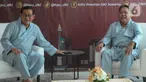 Pasangan bakal calon gubernur-calon wakil gubernur Jakarta 2024, Pramono Anung-Rano Karno bersiap memberikan keterangan sebelum menjalani pemeriksaan Kesehatan di RSUD Tarakan, Jakarta, Jumat (30/8/2024). (Liputan6.com/Herman Zakharia)
