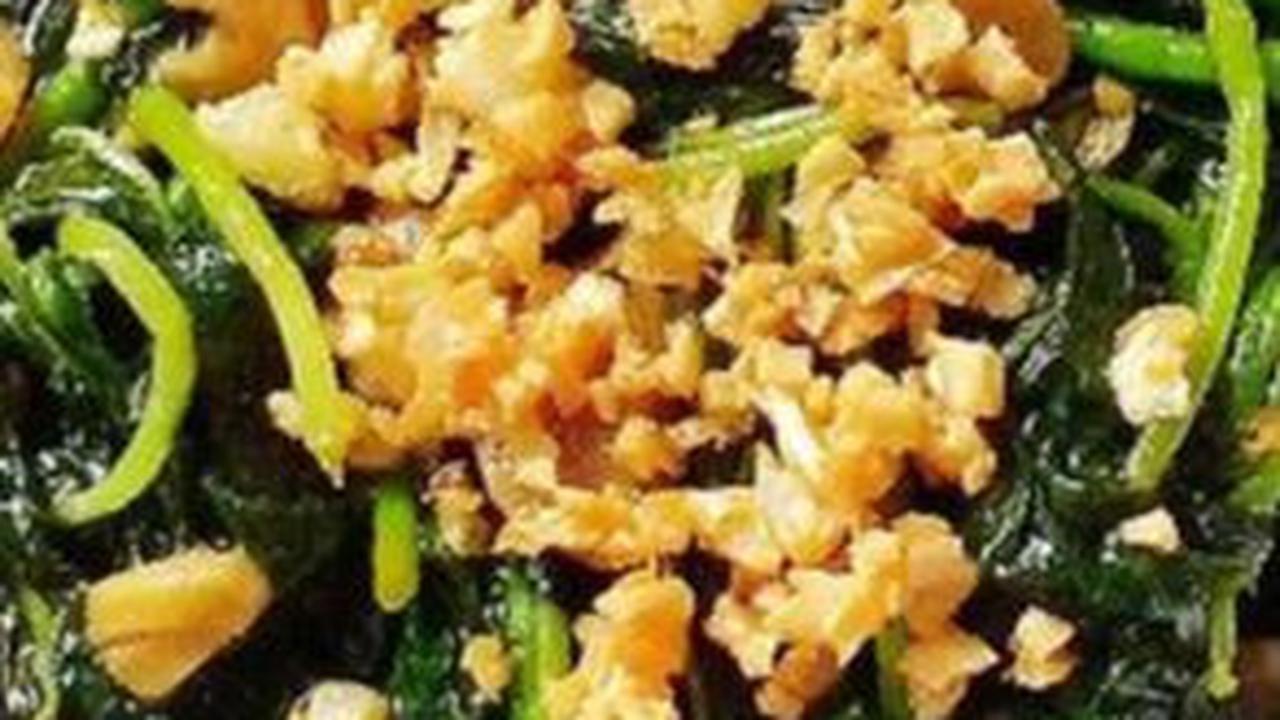 Sayur Bayam Tumis Bawang Putih