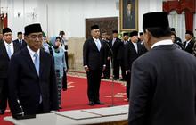 Prabowo Lantik Pejabat Baru Kabinet Merah Putih, Mendiktisaintek Hingga Kepala BSSN
