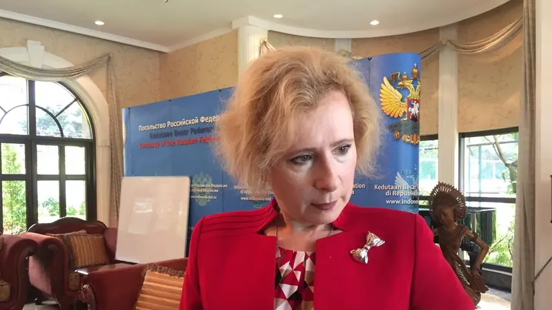 Duta Besar Rusia untuk Indonesia Lyudmila Vorobieva (Liputan6.com/Teddy Tri Setio Berty)