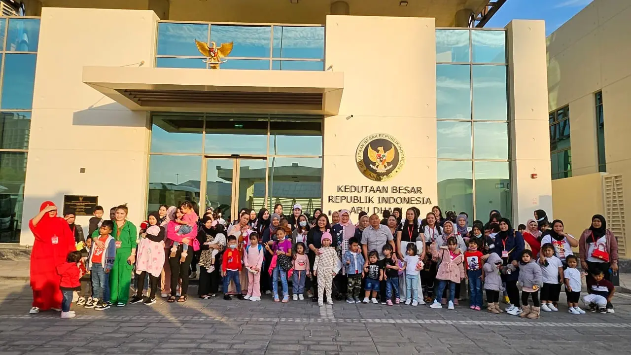 Kepulangan 101 WNI dari Abu Dhabi