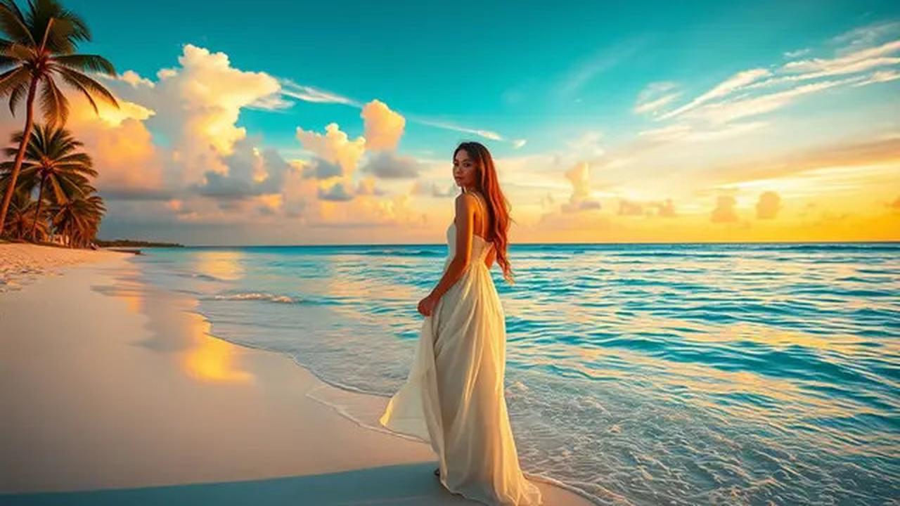 Prompt Gemini AI Viral Edit Foto Estetik Sendiri di Pantai saat Senja, Hasil Realistis