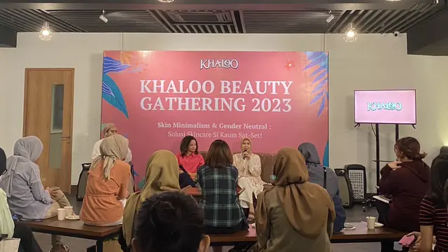 Khaloo Beauty Gathering, Jakarta Pusat, Rabu, 23 November 2023.
