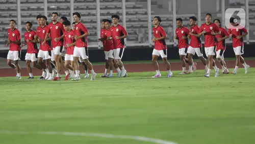 Latihan Timnas Indonesia