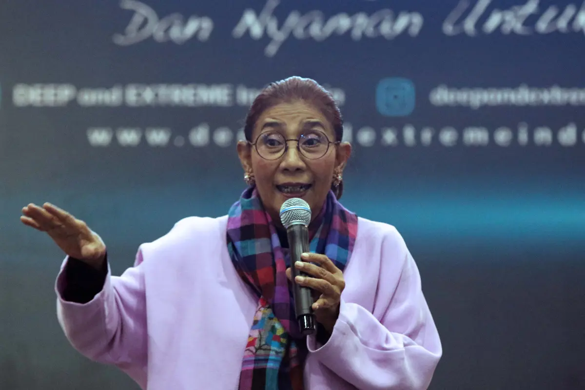 Menteri Susi Pudjiastuti