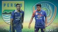 Vladimir Vujovic vs Fabiano Beltrame (Bola.com/Rudi Riana)