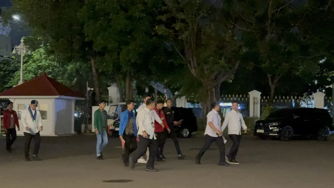 Mahasiswa Bertemu Prabowo di Istana