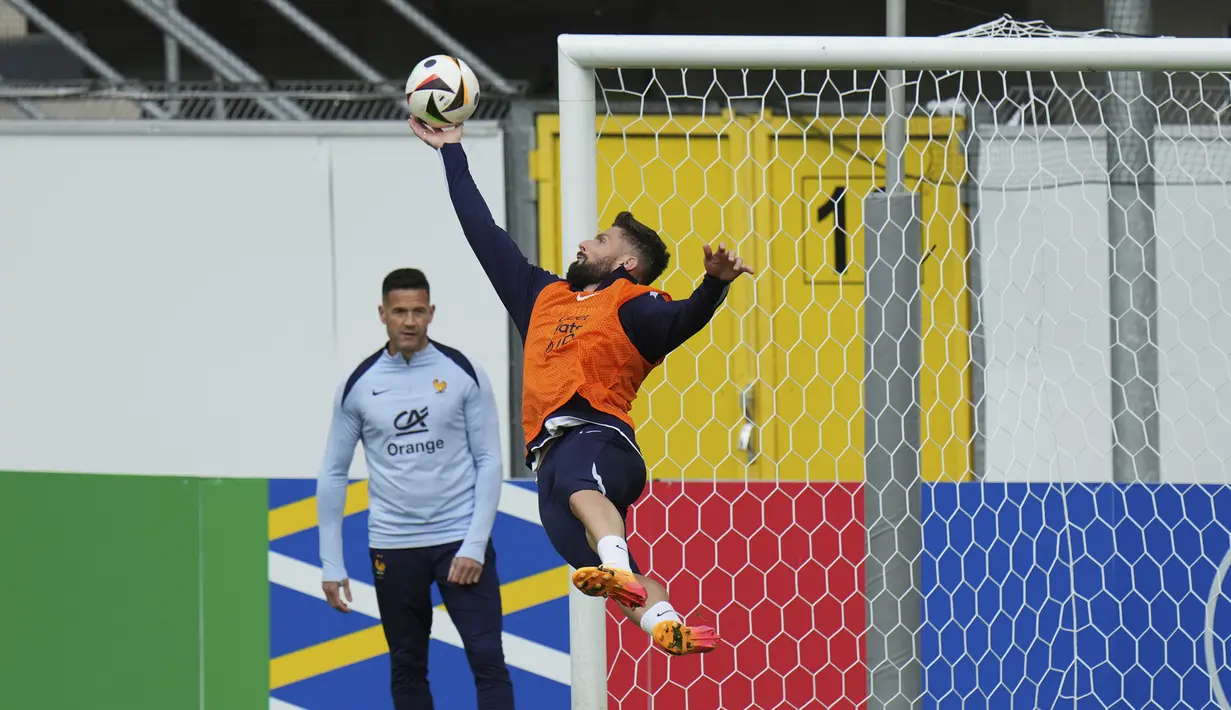 Prancis telah berpartisipasi di Piala Eropa. (AP Photo/Hassan Ammar)