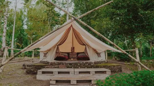 Damarwidi Glamping by Madhava, Tangkapan Layar (sumber: instagram.com/damarwidiglamping)