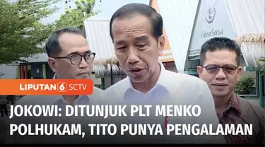 Presiden Joko Widodo membeberkan alasannya dalam menunjuk Menteri Dalam Negeri Tito Karnavian sebagai Plt Menko Polhukam. Tito dinilai punya pengalaman dari rekam jejaknya.