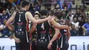 <p>Selebrasi para pemain Jakarta LavAni Allobank Electric setelah mencetak angka saat menghadapi Jakarta STIN BIN pada laga putaran kedua final four PLN Mobile Proliga 2024 di GOR Jatidiri Semarang, Sabtu (13/7/2024). Jakarta LavAni Allobank Electric menang 3-1 (25-19, 22-25, 25-18 dan 25-17). (Dok. PBVSI)</p>