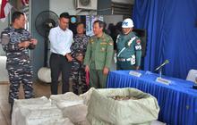 TNI AL Gagalkan Penyelundupan Sisik Trenggiling Jaringan Internasional di Merak Senilai Miliaran Rupiah
