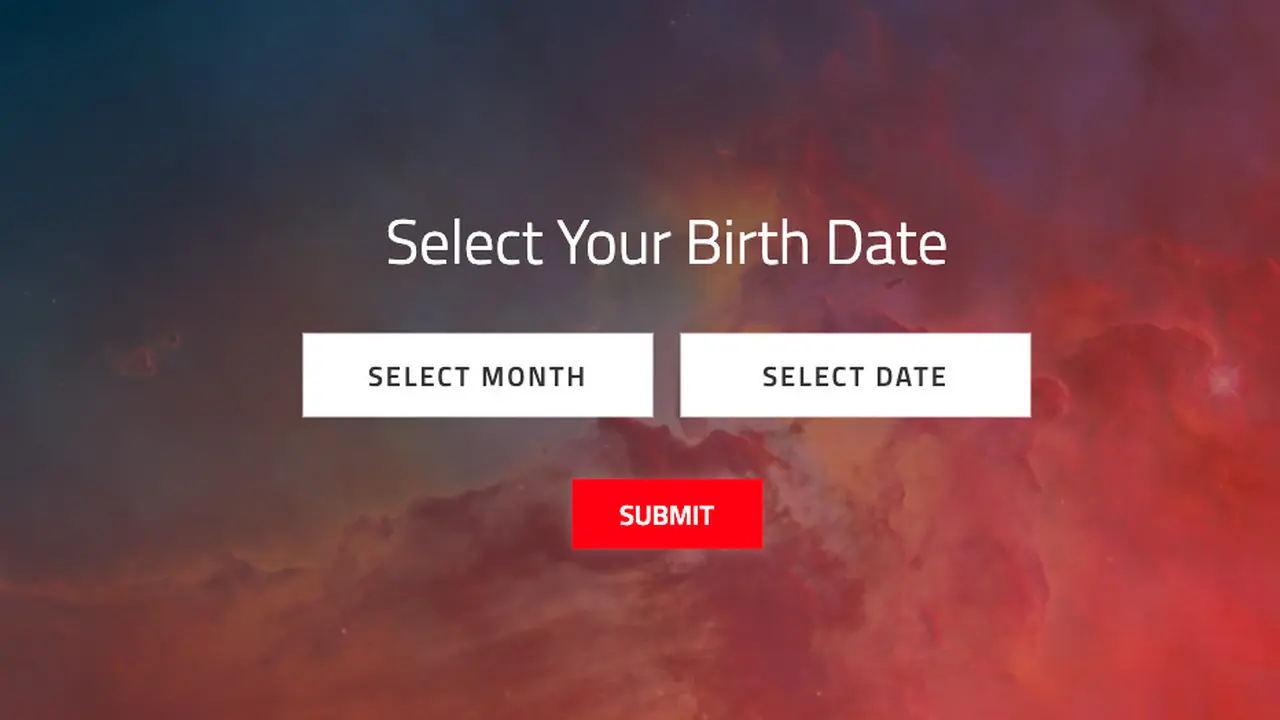 What Did Hubble See on Your Birthday?