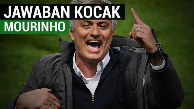 Berita video Manajer Manchester United, Jose Mourinho, memasang lagu anthem Liga Champions untuk menjawab kritikan untuknya selama ini. Hal kocak ini merupakan video lelucon yang dibuat oleh media Inggris, JOE.