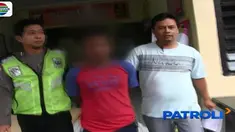 Sebelum jadi bulan-bulanan massa, pelaku diserahkan kepada polisi.