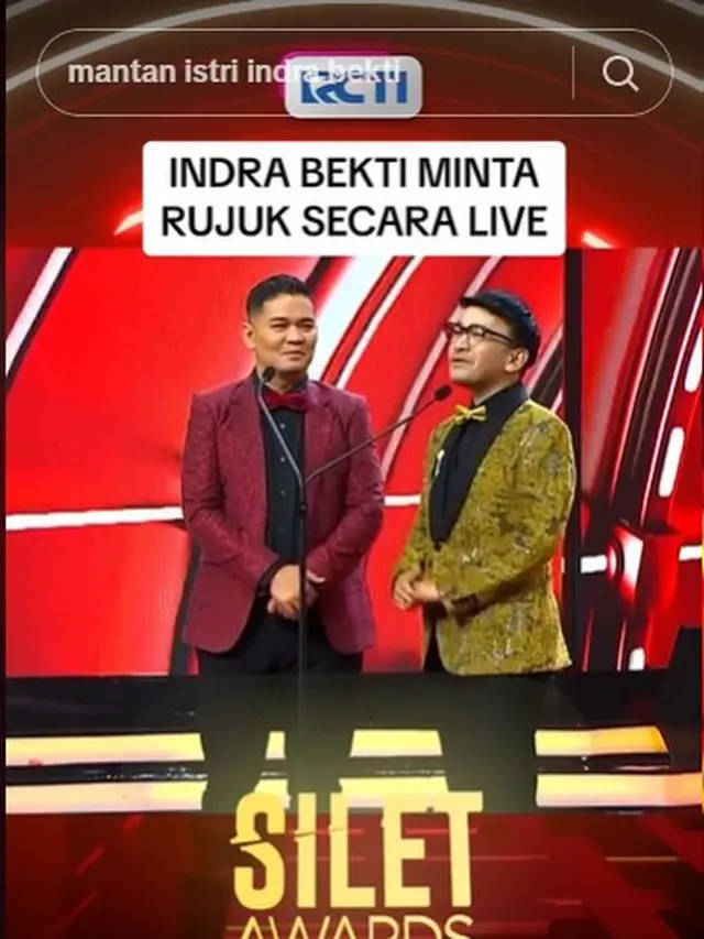 Indra Bekti (TikTok: officialrcti)