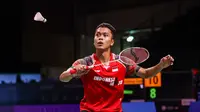 Tunggal putra Indonesia Anthony Sinisuka Ginting tersingkir di semfinal Yonex Thailand Open 2021. Ginting kalah dari wakil Denmark Viktor Axelsen. (foto: BWF-limited acces)