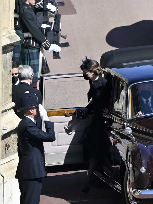 Pesona Kate Middleton di Pemakaman Pangeran Philip