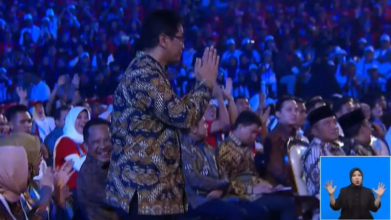 Purbaya hadiri peringatan hari guru