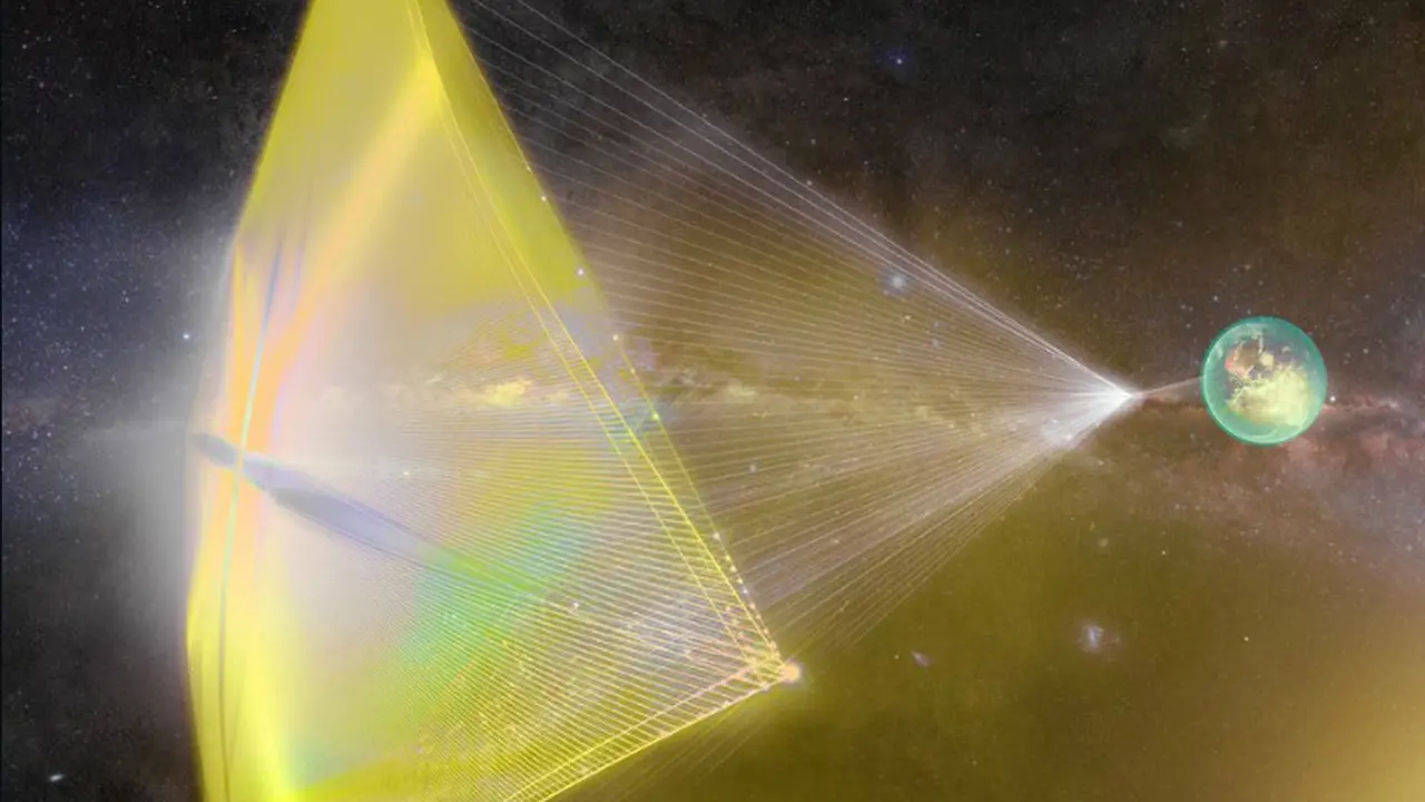 Proyek ambisius untuk menjelajah Alpha Centauri (Foto: Breakthrough Starshot).