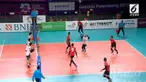 Indonesia harus mengakui keunggulan Korea Selatan dengan skor 0-3, dalam babak perempat final bola voli putra Asian Games 2018.