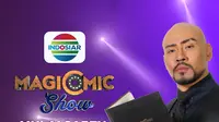 Magicomic Show acara terbaru Indosiar tayang Sabtu dan Minggu, 13-14 Juli 2019 pukul 20.30 WIB