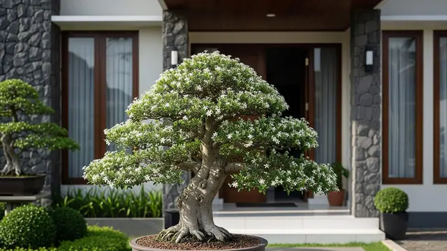 Tanaman Bonsai Depan Rumah