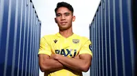 Marselino Ferdinan gabung Oxford United. (Bola.com/Dok.Oxford United).