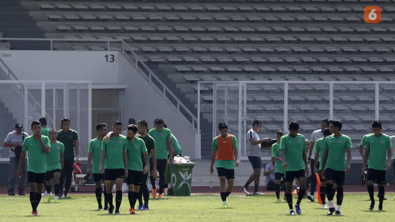 Latihan Timnas Indonesia