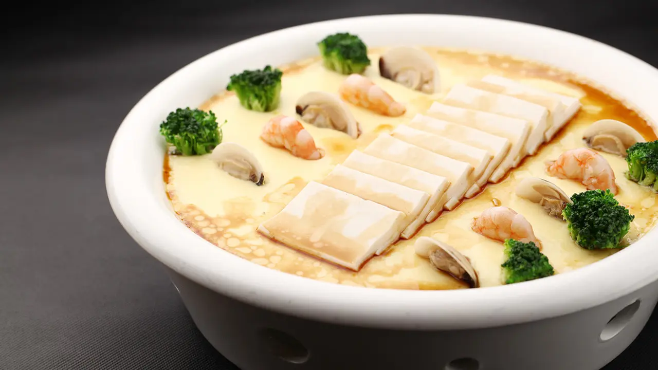 tim tahu telur