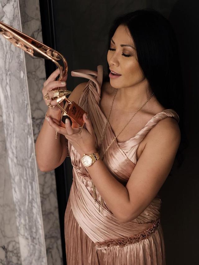 Anggun memenangkan Asian Television Award 2020. (Foto: Instagram @anggun_cipta)
